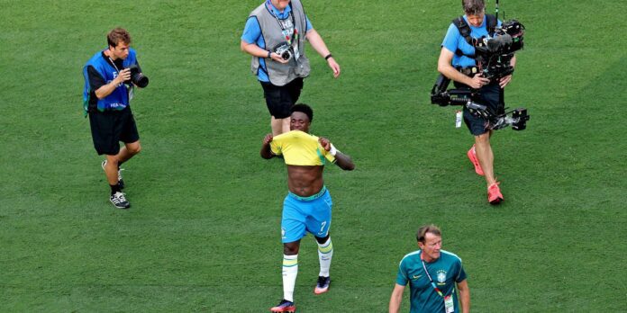 Vini Jr. mantém sonho do hexa e Marquinhos fala em Vini Jr. mantém sonho do hexa e Marquinhos fala em tom de adeus