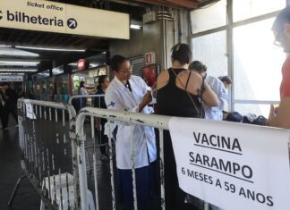 Ministério da Saúde reforça chamamento para vacina contra o sarampo