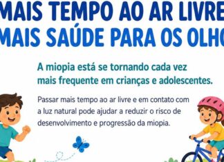 Oftalmologistas alertam para uso de telas e a miopia em crianças