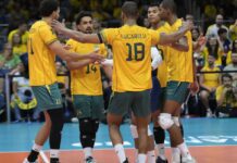 Brasil vence Venezuela e está no mundial de vôlei masculino Brasil vence Venezuela e está no mundial de vôlei masculino