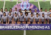 Equipe do São Paulo é a primeira finalista do Brasileirão Feminino Equipe do São Paulo é a primeira finalista do Brasileirão Feminino