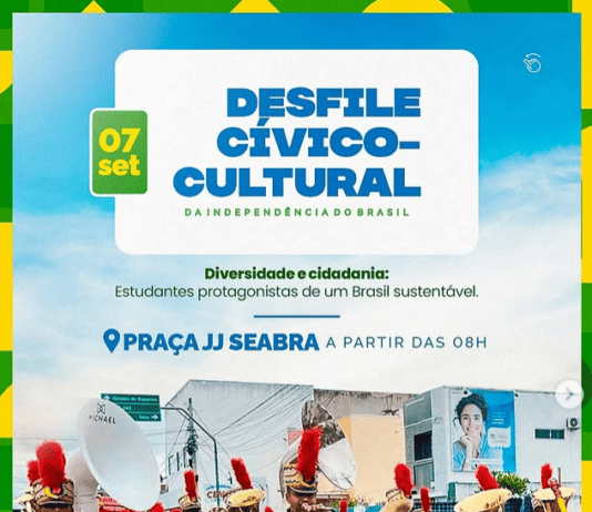 Itaberaba se prepara para celebrar a Independência do Brasil com Desfile Cívico-Cultural