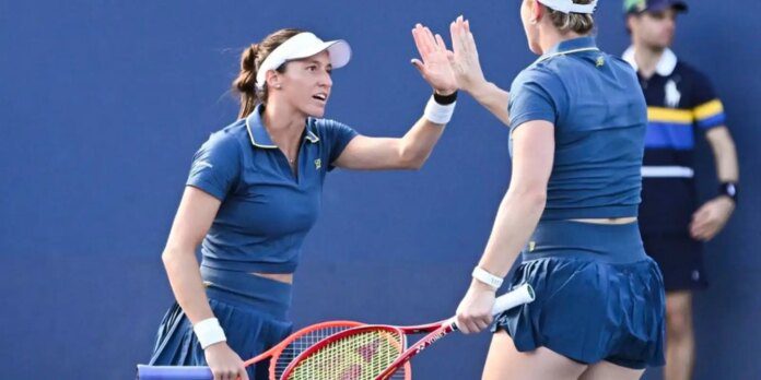 Luisa Stefani vai às quartas de final nas duplas femininas Luisa Stefani vai às quartas de final nas duplas femininas do US Open